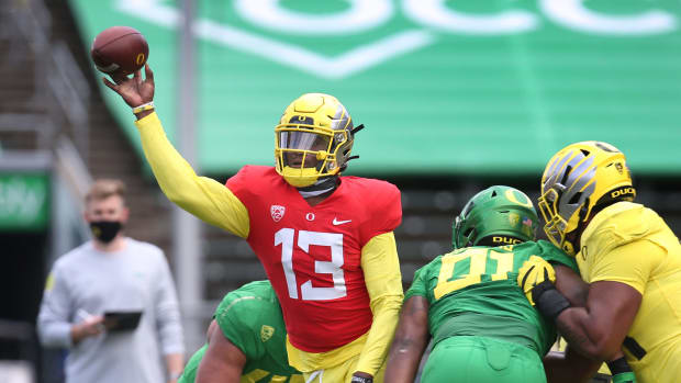 Anthony Brown Spring Throwing